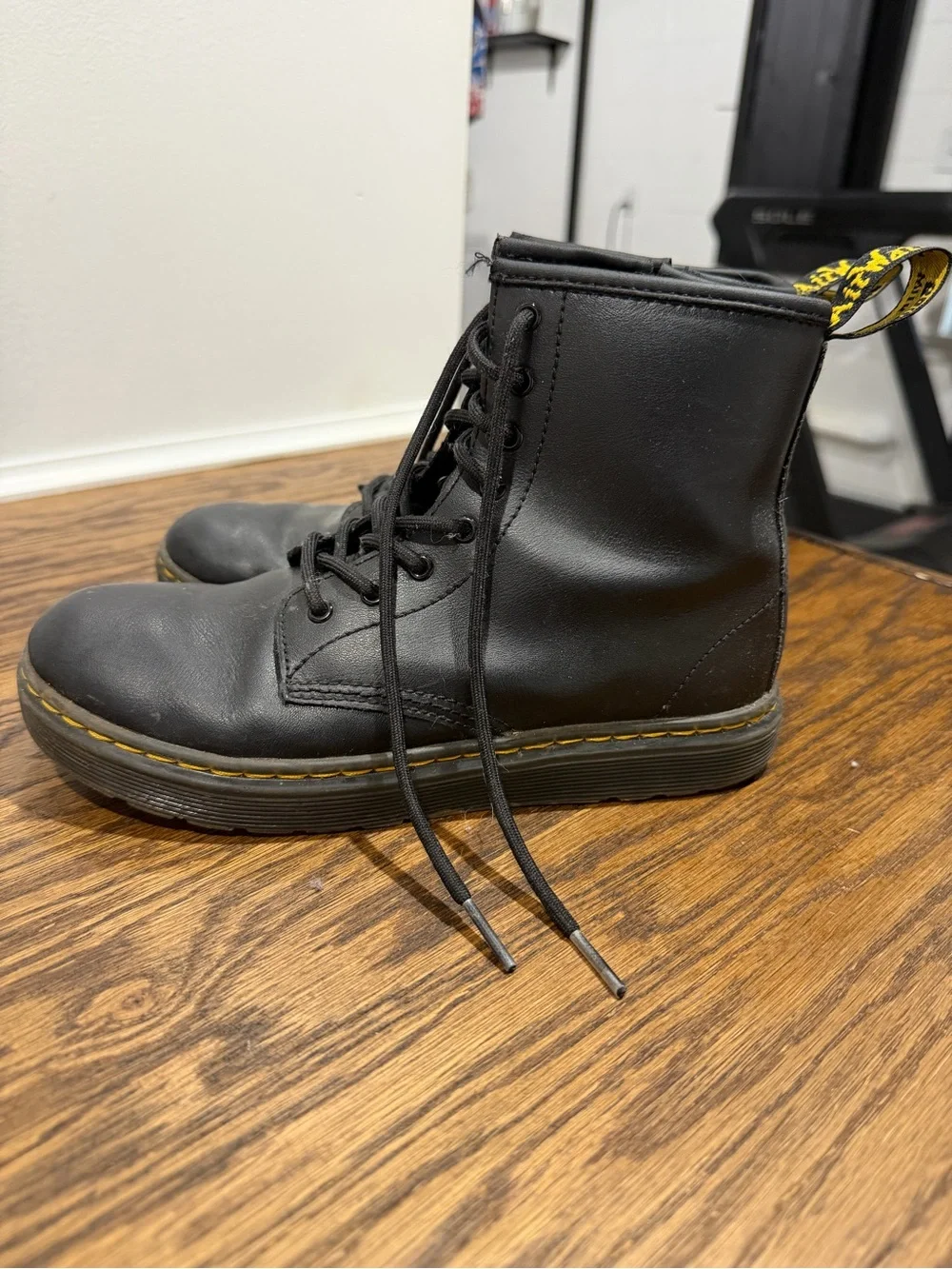 Dr. Martens 1460 Black Leather Lace-Up Boots